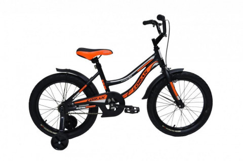 Lorak Junior 20 Boy Матовый Чёрный/Оранжевый