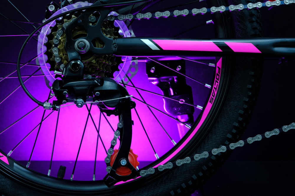 FOLTAS 20 Матовый Черный/Розовый