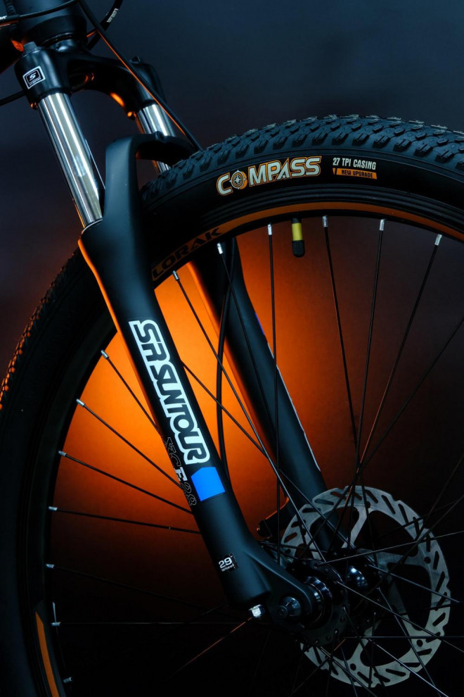 Lorak Sel 9200 Матовый Чёрный/Коричневый 18,5р (на рост 165-180)