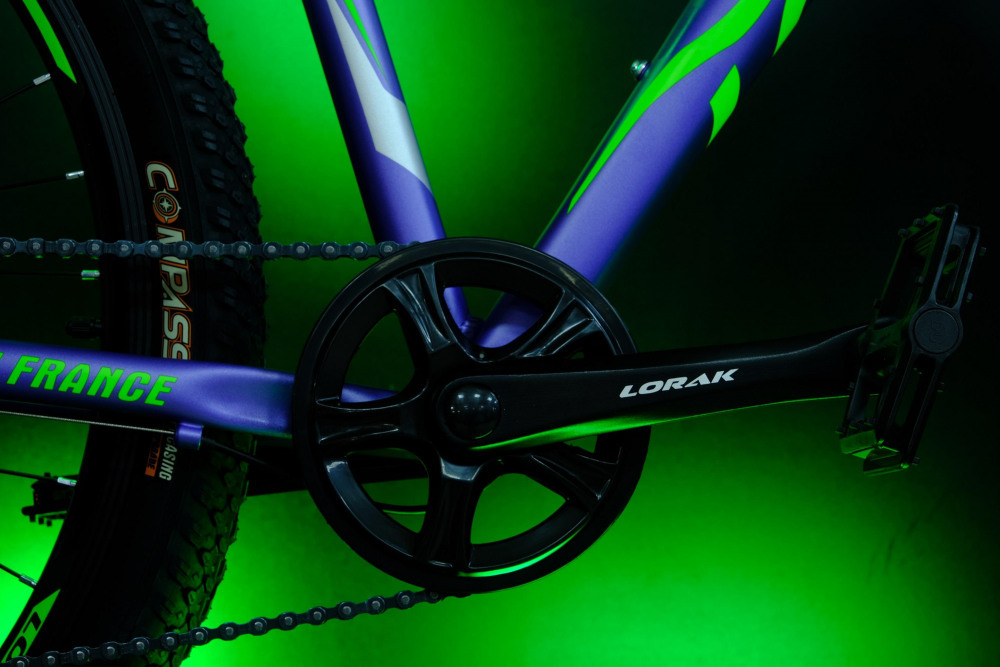 LORAK GLORY 9 Матовый Фиолетовый рама 15 (на рост 141-160)