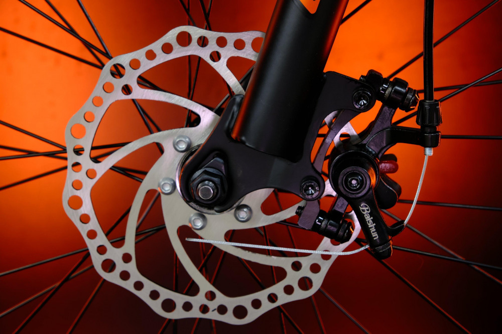 LORAK Fast 26 Матовый Чёрный/Оранжевый